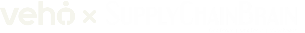 Veho and SupplyChainBrain logos with the tagline One Forum | One Focus | Many Minds.