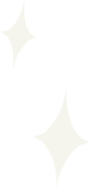 Four white sparkling stars of varying sizes on a black background.